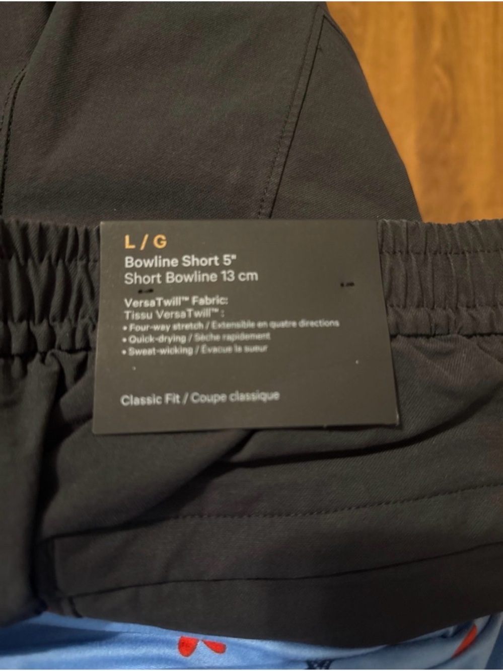 Lululemon Men’s Shorts Bowline 5” VersaTwill - Picture 3 of 4